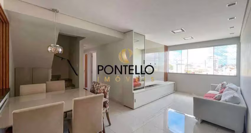 Cobertura à venda, 4 quartos, 2 suítes, 2 vagas, união - belo horizonte/mg