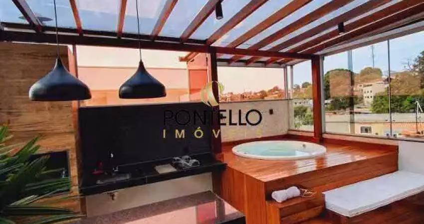 Cobertura à venda, 2 quartos, 1 vaga, são gabriel - belo horizonte/mg