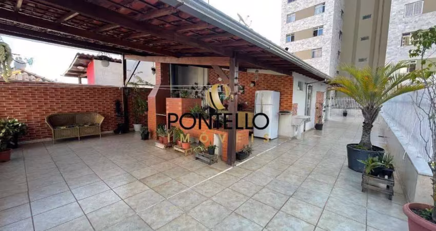 Cobertura à venda, 4 quartos, 2 suítes, 3 vagas, santo antônio - belo horizonte/mg