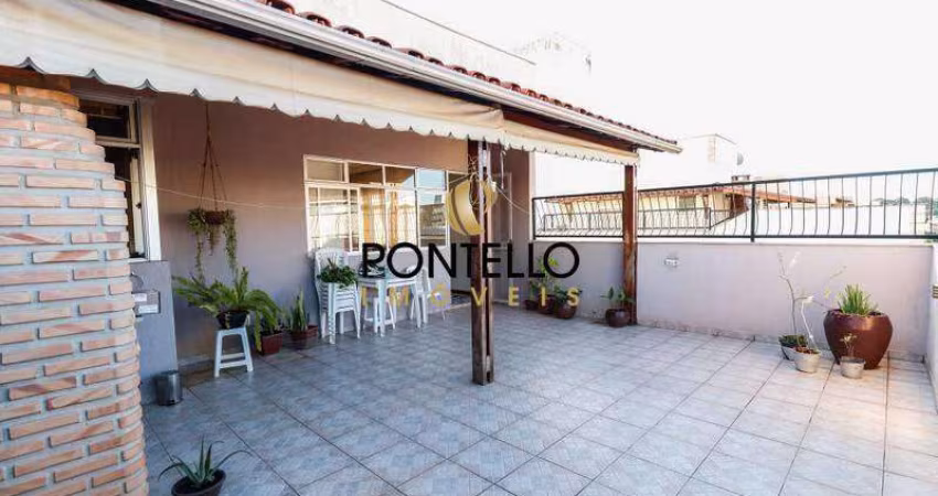 Cobertura à venda, 4 quartos, 2 suítes, 3 vagas, santa inês - belo horizonte/mg