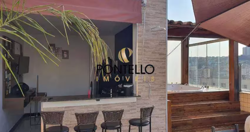 Cobertura à venda, 3 quartos, 1 suíte, 1 vaga, salgado filho - belo horizonte/mg