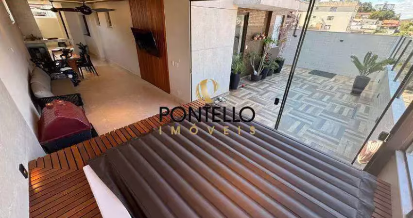 Apartamento área privativa à venda, 3 quartos, 1 suíte, 1 vaga, sagrada família - belo horizonte/mg