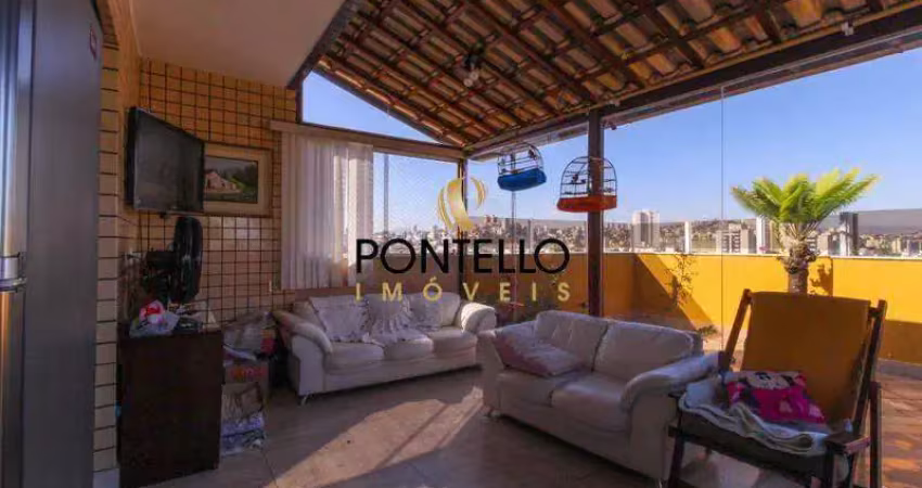 Cobertura à venda, 3 quartos, 1 suíte, 2 vagas, ouro preto - belo horizonte/mg