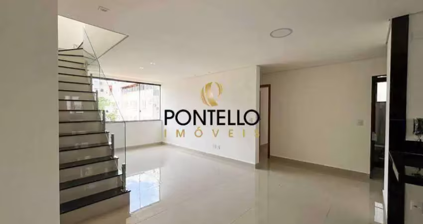 Cobertura à venda, 3 quartos, 1 suíte, 2 vagas, gutierrez - belo horizonte/mg