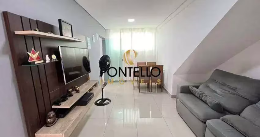 Apartamento área privativa à venda, 2 quartos, 1 vaga, copacabana - belo horizonte/mg