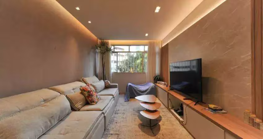 Apartamento de 131m² no sion, 4 quartos, sendo 1 suíte com closet e 2 vagas cobertas!