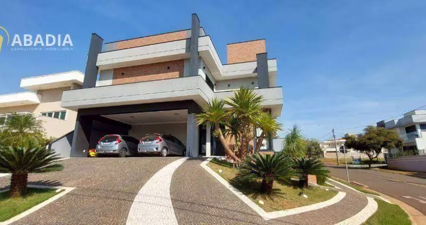 Casa com 4 dormitórios à venda, 325 m² por r$ 2.690.000,00 - condomínio terras do cancioneiro - paulínia/sp