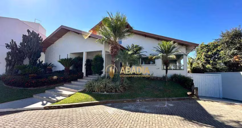 Casa com 4 dormitórios à venda, 460 m² por r$ 2.649.500,00 - condomínio residencial alemac - paulínia/sp