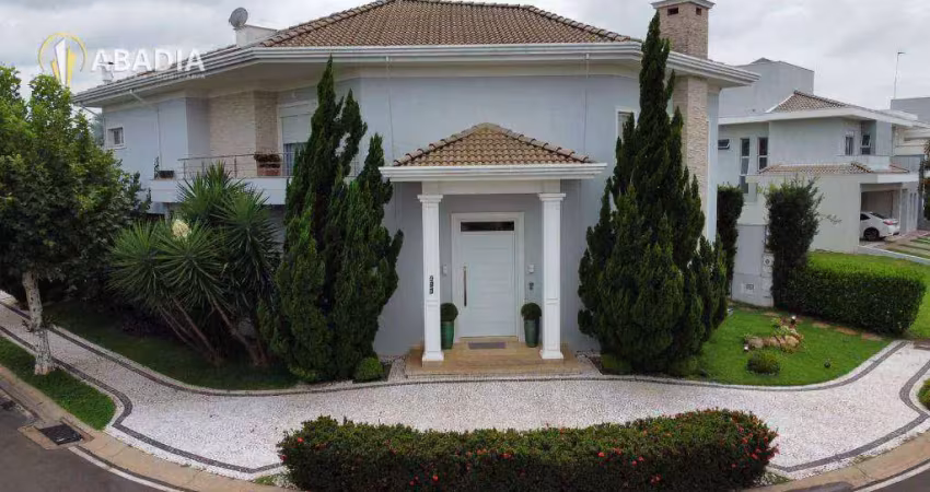 Casa com 4 dormitórios à venda, 440 m² por r$ 3.489.500,00 - residencial villa lobos - paulínia/sp