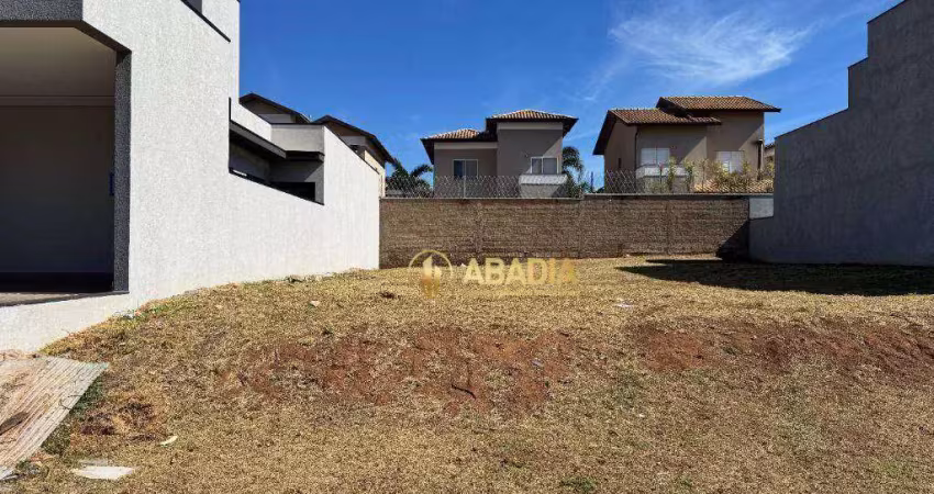 Terreno à venda, 300 m² por r$ 338.900,00 - condomínio yucatan - paulínia/sp