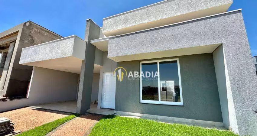 Casa com 3 dormitórios à venda, 171 m² por r$ 1.298.500,00 - residencial royal garden - paulínia/sp