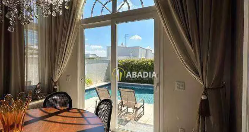 Casa com 3 dormitórios à venda, 400 m² por r$ 3.799.500,00 - residencial villa lobos - paulínia/sp
