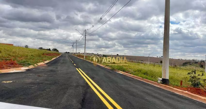 Terreno à venda, 201 m² por r$ 209.900,00 - residencial villagio paulínia - paulínia/sp