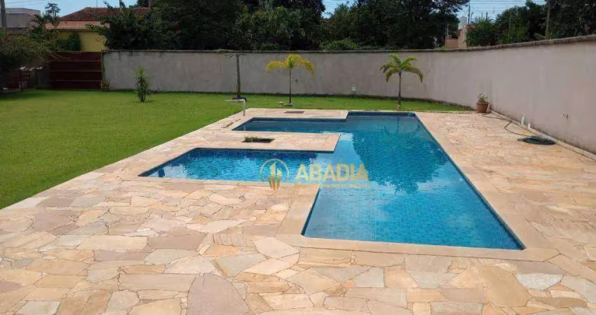 Chácara com 3 dormitórios à venda, 1200 m² por r$ 850.000,00 - chacara itália - cosmópolis/sp