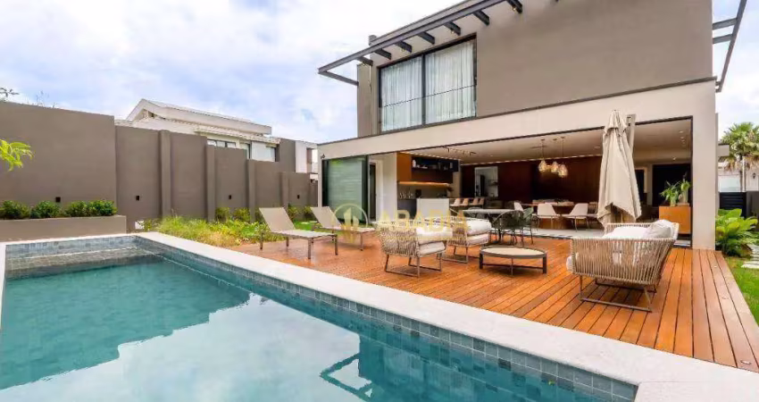 Casa com 5 dormitórios à venda, 540 m² por r$ 12.499.500,00 - tamboré 10 - santana de parnaíba/sp