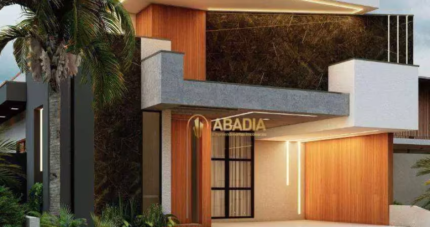 Casa com 3 dormitórios à venda, 183 m² por r$ 1.899.500,00 - condomínio residencial santorini - paulínia/sp