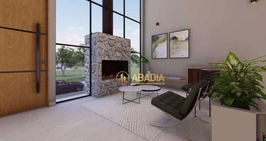 Casa com 3 dormitórios à venda, 288 m² por r$ 2.499.500,00 - condomínio la dolce vita - paulínia/sp