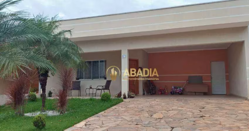 Casa com 3 dormitórios à venda, 167 m² por r$ 999.500,00 - residencial campos do conde i - paulínia/sp