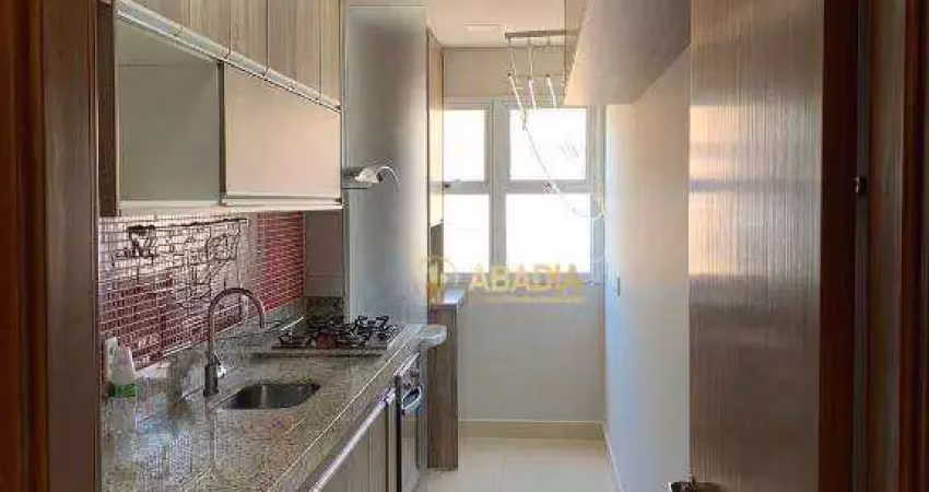 Apartamento com 2 dormitórios à venda, 60 m² por r$ 429.700,00 - vivare club residence - paulínia/sp