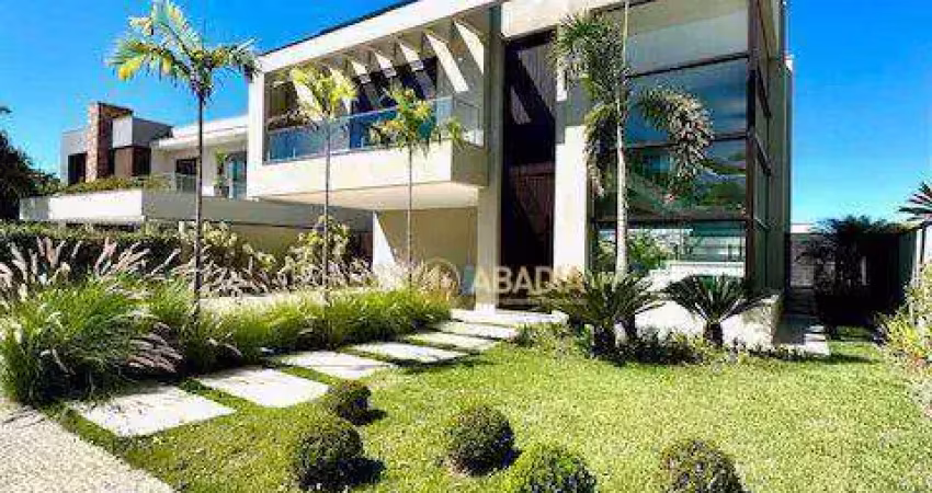 Casa com 4 dormitórios à venda, 430 m² por r$ 5.499.500,00 - alphaville dom pedro - campinas/sp