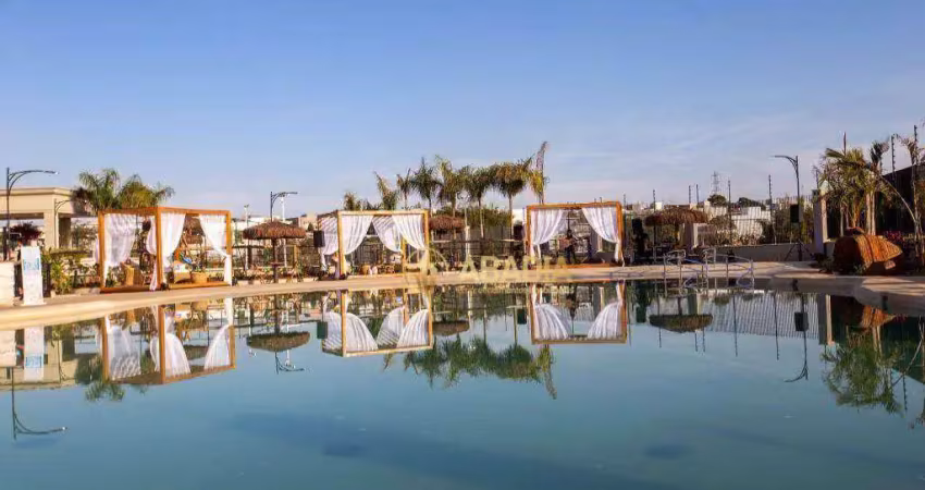 Terreno à venda, 300 m² por r$ 549.900,00 - santorini residencial club - paulínia/sp