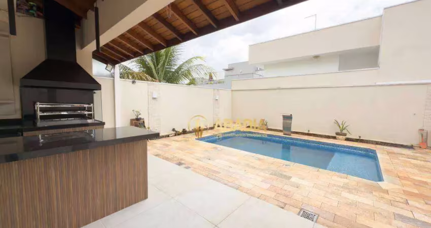 Casa com 3 dormitórios à venda, 230 m² por r$ 1.450.000,00 - residencial terras do fontanário - paulínia/sp