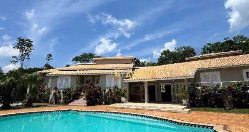 Casa com 7 dormitórios à venda, 890 m² por r$ 4.700.000,00 - condomínio fazenda duas marias - jaguariúna/sp
