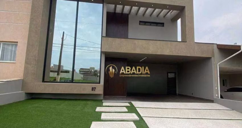 Casa com 3 dormitórios à venda, 330 m² por r$ 2.594.500,00 - condomínio figueira branca - paulínia/sp