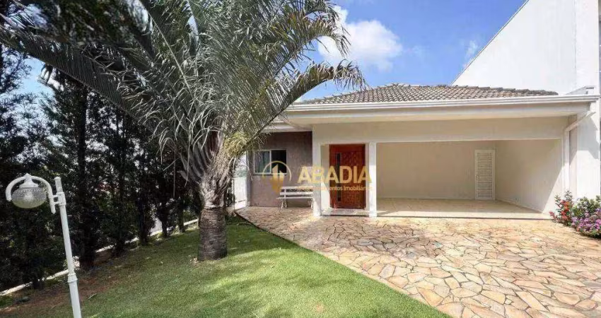 Casa com 3 dormitórios à venda, 240 m² por r$ 1.380.000,00 - condomínio residencial flor da serra  - valinhos/sp