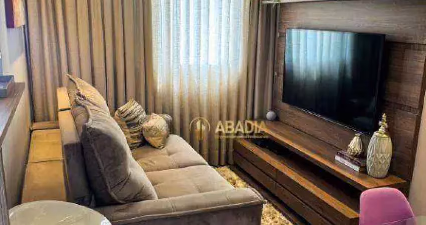 Apartamento com 2 dormitórios à venda, 46 m² por r$ 350.000,00 - residencial patagônia - paulínia/sp