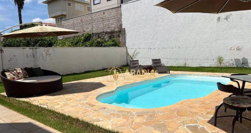 Casa com 5 dormitórios à venda, 344 m² por r$ 1.799.500,00 - parque lausanne - valinhos/sp