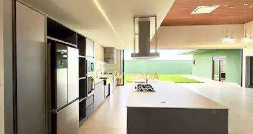 Casa com 4 dormitórios à venda, 424 m² por r$ 4.749.500,00 - residencial haras patente - jaguariúna/sp