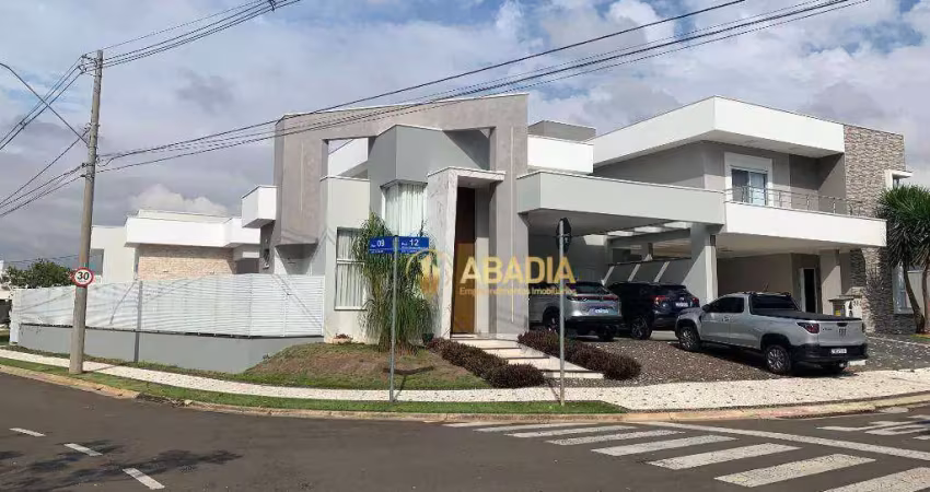 Casa com 3 dormitórios à venda, 216 m² por r$ 2.620.000,00 - condomínio villa bella livorno - paulínia/sp