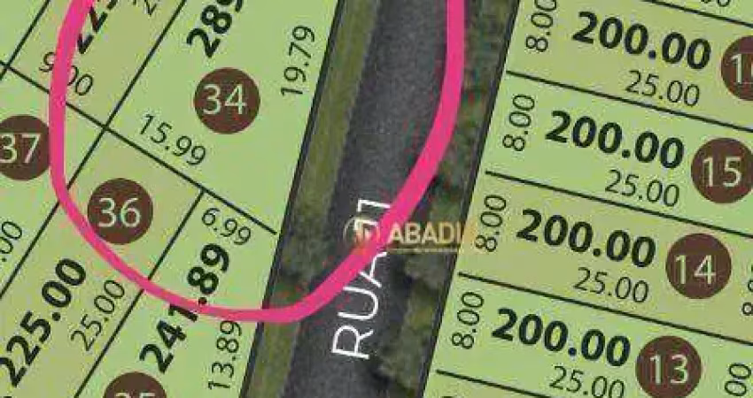 Terreno à venda, 289 m² por r$ 472.000,00 - terrassos residencial - paulínia/sp
