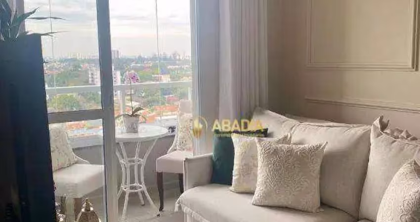 Apartamento com 2 dormitórios à venda, 61 m² por r$ 560.000 - residencial paris - paulínia/sp