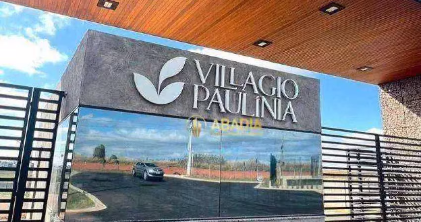 Terreno à venda, 200 m² por r$ 206.000,00 - residencial villagio paulínia - paulínia/sp