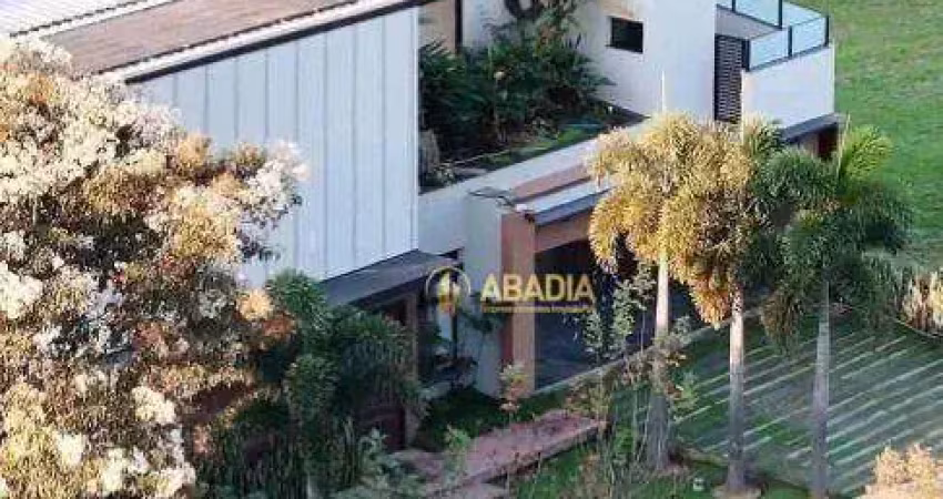 Casa a venda com 3 dormitórios, 426 m² - village ipanema 2 - araçoiaba da serra/sp