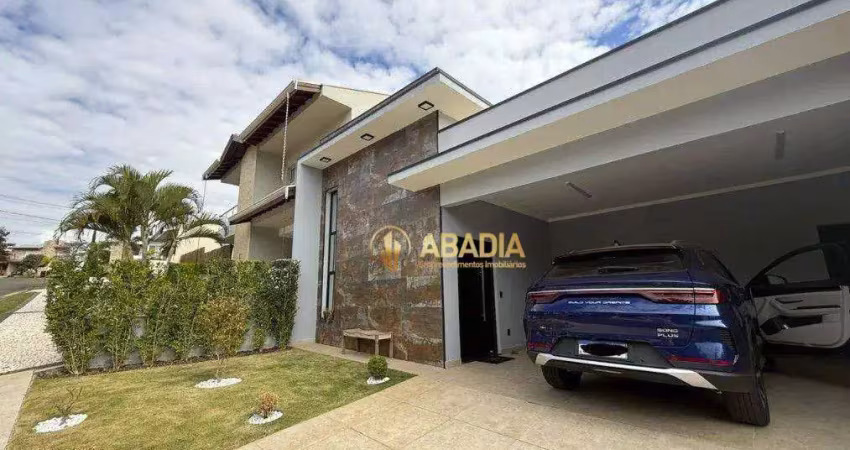 Casa a venda com 3 dormitórios, 170 m² - condomínio aurora - paulínia/sp