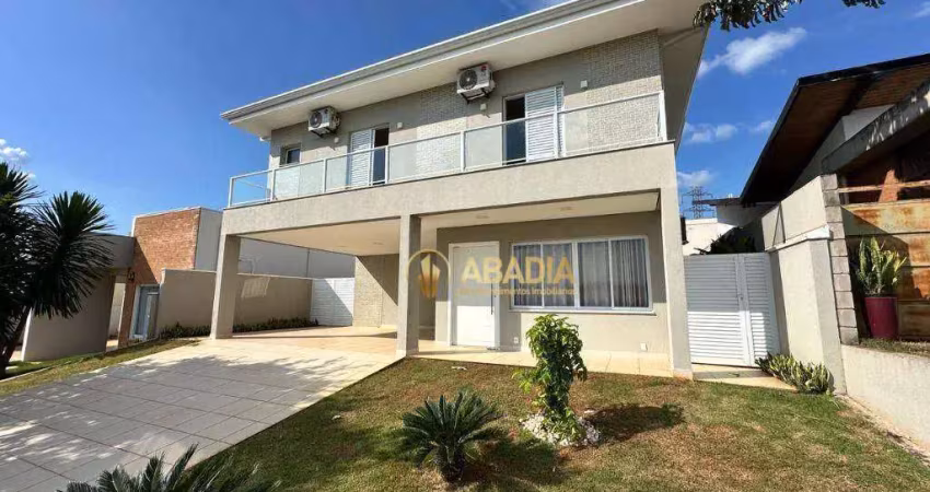 Casa com 4 dormitórios, 252 m² - venda por r$ 1.589.500,00 ou aluguel por r$ 10.906,08/mês - condomínio residencial terras do cancioneiro - paulínia/sp
