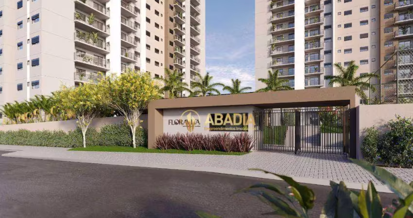 Apartamento a venda com 2 dormitórios, 60 m² - santa terezinha - paulínia/sp