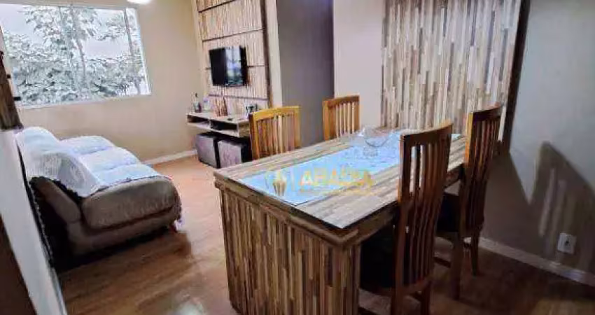 Apartamento com 3 dormitórios à venda, 62 m² por r$ 445.000 - residencial spazio ponte nova - paulínia/sp