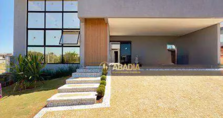 Casa com 3 dormitórios à venda, 200 m² por r$ 2.100.000 - santorini residencial club - paulínia/sp