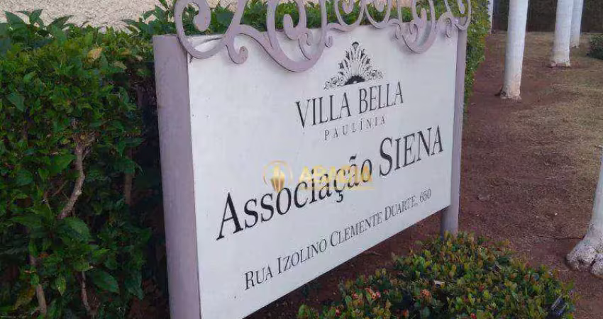 Terreno à venda, 367 m² por r$ 735.000 - residencial villa bella - siena - paulínia/sp