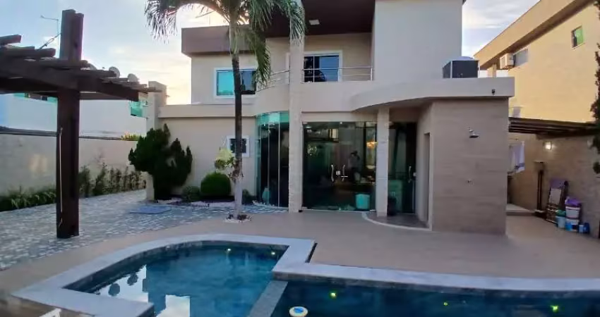 Casa em condomínio fechado com 4 quartos à venda na Alphaville Litoral Norte 1, 23, Abrantes, Camaçari