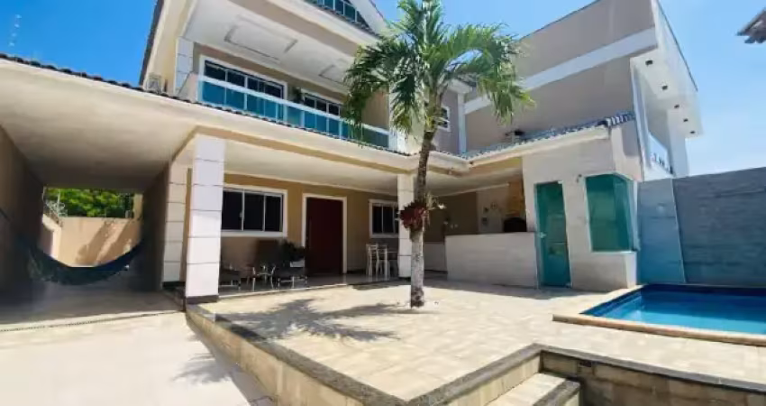 Casa com 390 metros², 3 quartos, piscina e churrasqueira em beira mar - paripueira - al