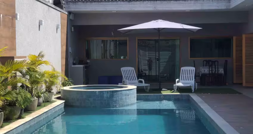 Casa com 388 metros², 3 quartos, piscina e churrasqueira em ponta dos seixas - jp