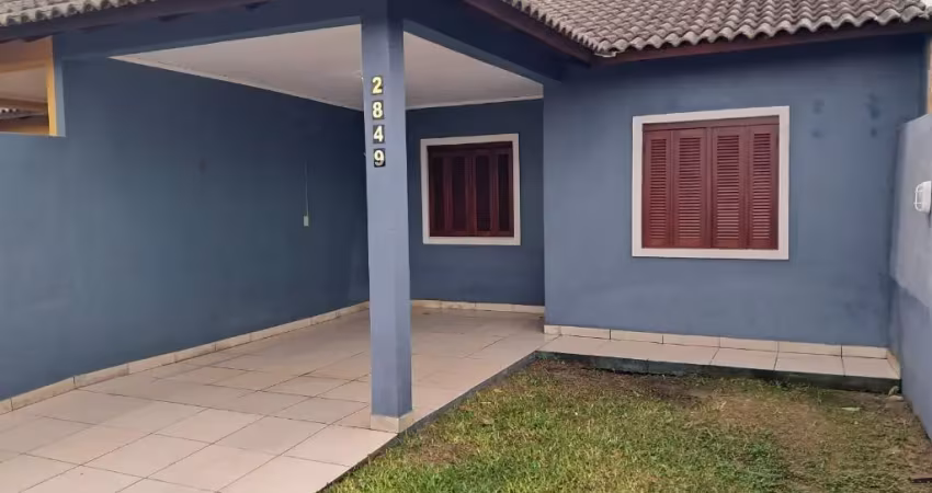 Casa a 300 metros do asun cidreira, próxima de escola e posto de saúde.