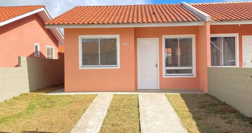 Casa com 2 dormitórios à venda, 48 m² por r$ 220.000,00 - financiável
