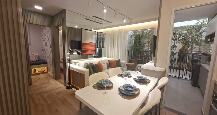 Lindo apartamento 37mts² 2 dormitórios a 8 minutos da estação vila sonia