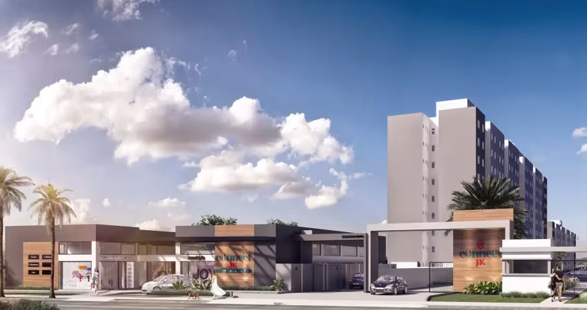 Apartamento com 2 quartos a venda no residencial connect jk nunca habitado entrada facilitada